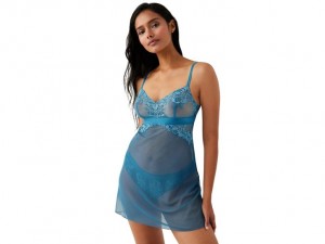 Blue Coral Wacoal b.tempt'd Opening Act Chemise Bodysuit | DLBIPJS-35