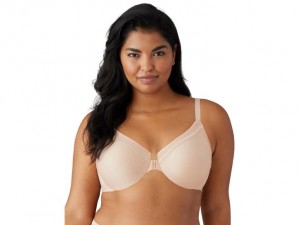 Brown Wacoal Perfect Primer Front Close Underwire Underwear | PKZUSQF-15