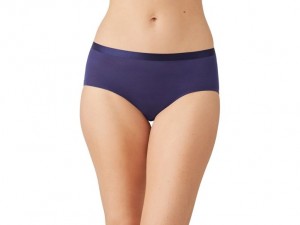 Dark Purple Wacoal Tailored Finish Hipster Panty | FIUROAY-37