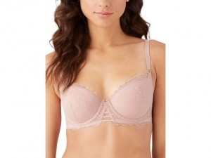 Pink Wacoal b.tempt'd No Strings Attached Contour Underwear | PGMSEJK-56