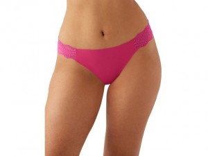 Pink Wacoal b.tempt'd b.bare Thong | RXVDGKI-74