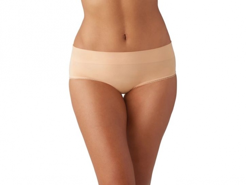 Apricot Wacoal Feeling Flexible Hipster Panty | OMQAIBE-87