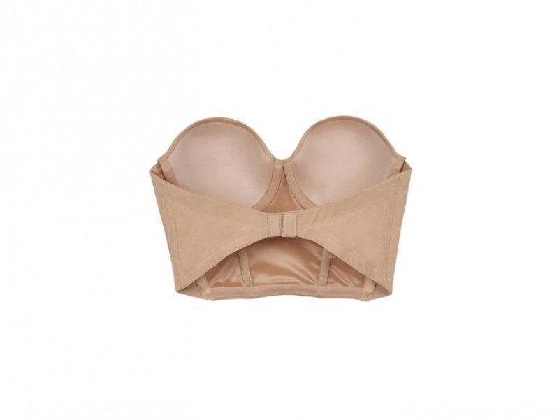 Beige Wacoal b.tempt'd Future Foundation Backless Strapless Bra | WFJNUOQ-19