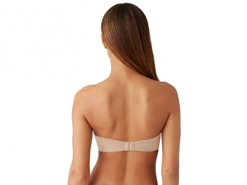 Beige Wacoal b.tempt'd Future Foundation Strapless Bra | RPZKXNQ-35