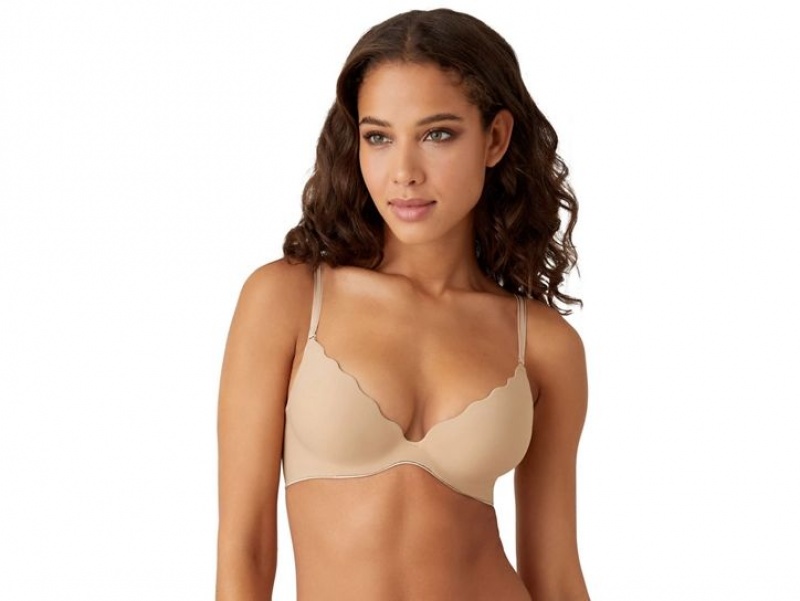 Beige Wacoal b.tempt\'d b.wow\'d Push-Up Bra | KXTWDRS-25