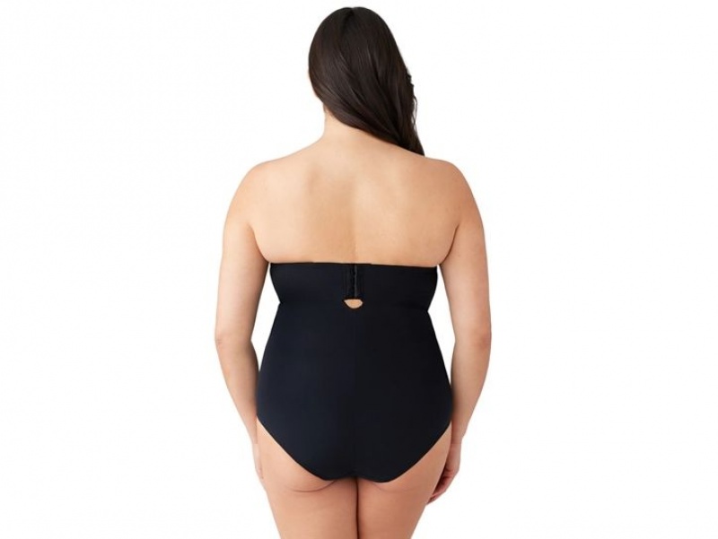 Black Wacoal Carpet™ Shaping Body Briefer Bodysuit | DLUEZJF-15