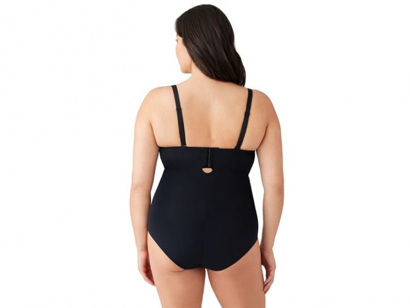 Black Wacoal Carpet™ Shaping Body Briefer Bodysuit | DLUEZJF-15