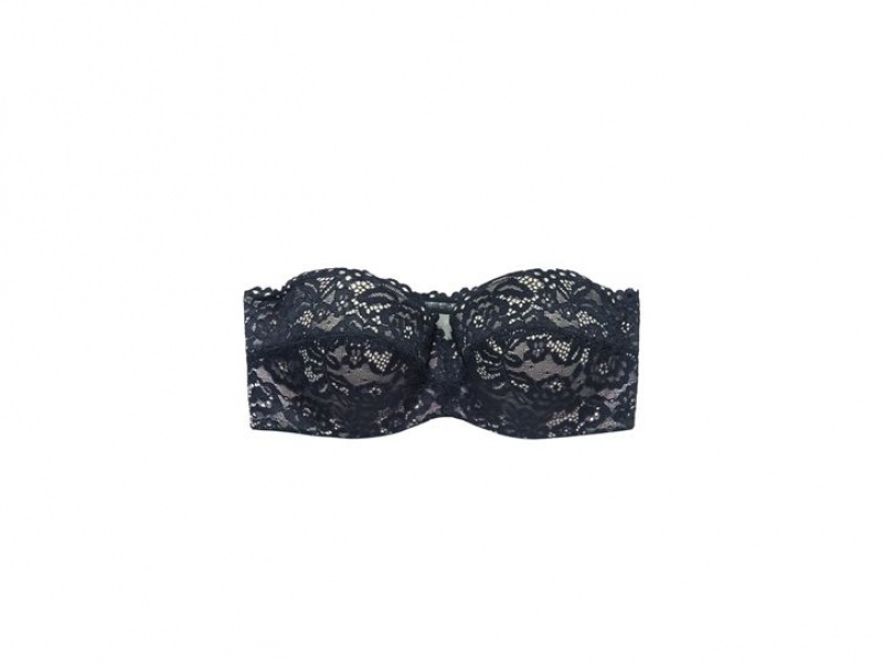 Black Wacoal b.tempt'd Ciao Bella Strapless Bra | FUDHPIN-61