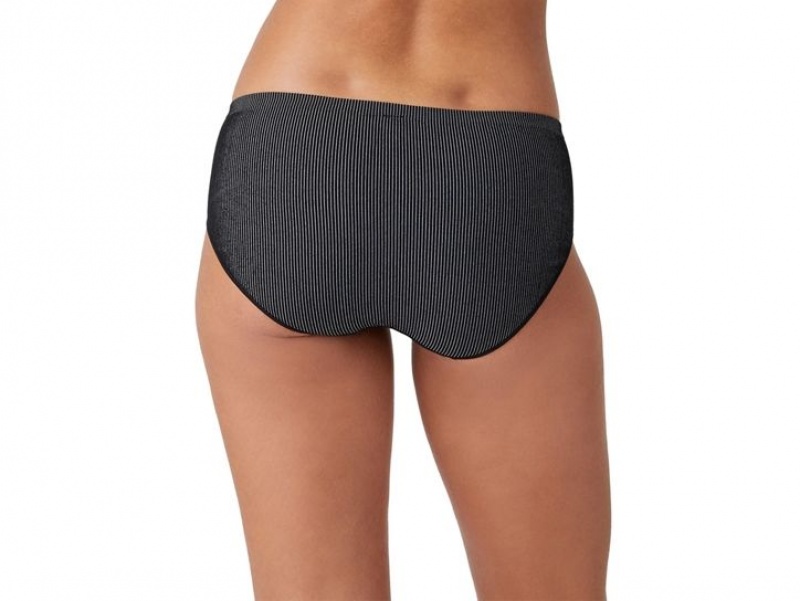 Black Wacoal b.tempt'd Comfort Intended Rib Hipster Panty | IOMTQAB-25