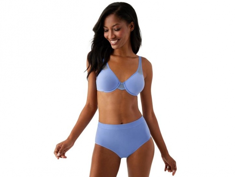 Blue Wacoal Body by 2.0 Underwire Underwear | LOEZRXY-58