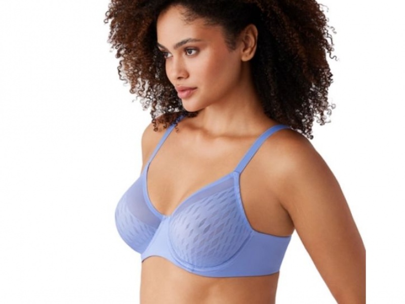 Blue Wacoal Elevated Allure Underwire Underwear | HIWPERV-59