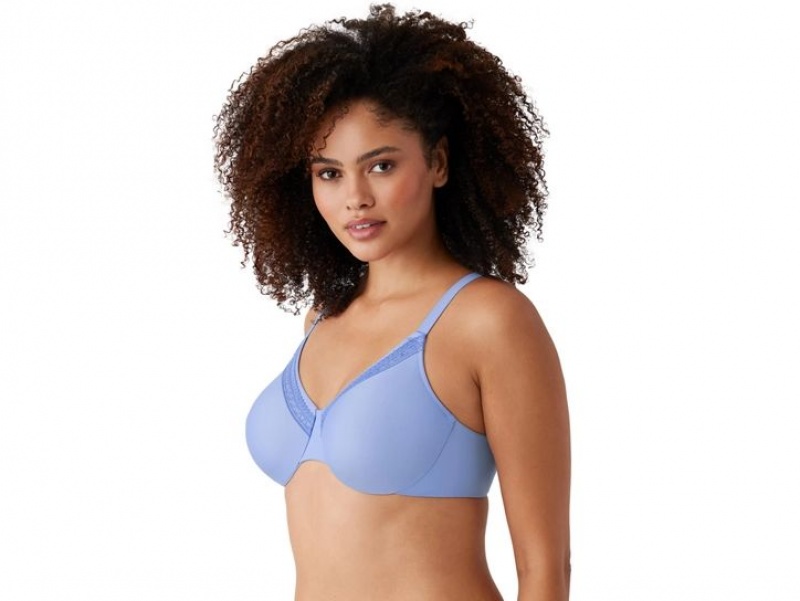 Blue Wacoal Perfect Primer Full Figure Underwire Underwear | TGMAOWN-43