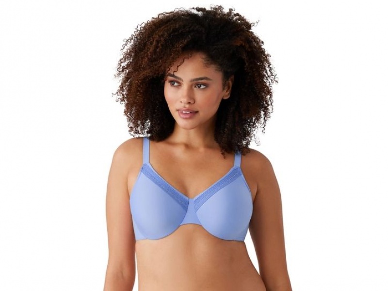 Blue Wacoal Perfect Primer Full Figure Underwire Underwear | TGMAOWN-43