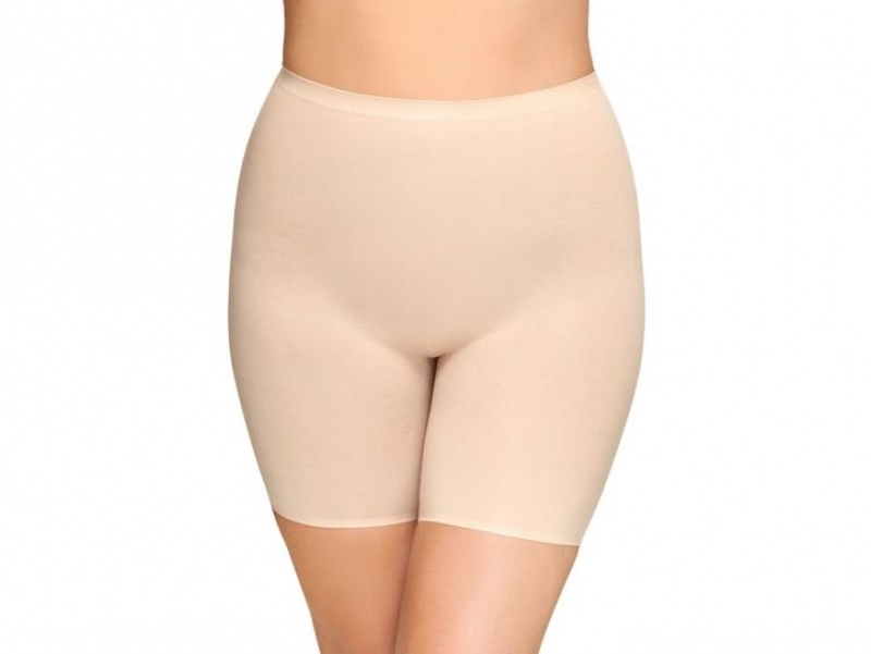 Brown Wacoal Beyond Naked Cotton Blend Thigh Shapewear | JNAQSEX-81