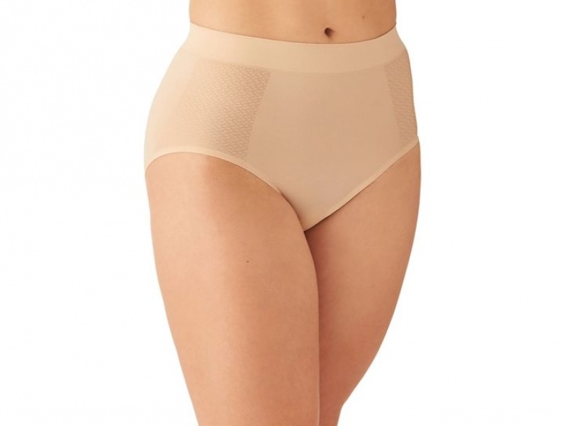 Brown Wacoal Keep Your Cool Shaping Brief | LJVMIGD-36