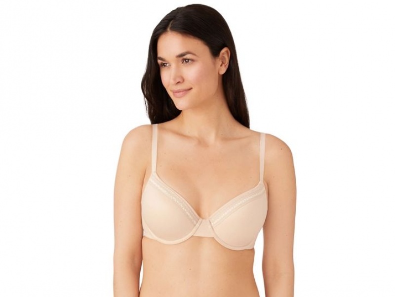 Brown Wacoal Perfect Primer Underwire T-Shirt | ZSOINTL-87