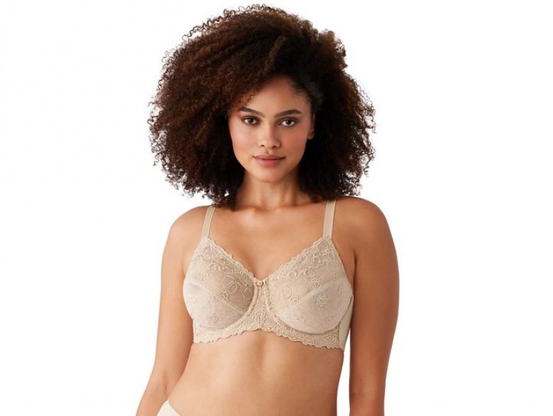 Brown Wacoal Renaissance Rose Underwire Underwear | LYQHDJE-73