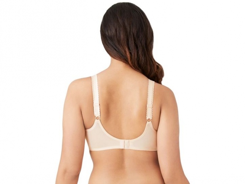 Brown Wacoal Slimline Seamless Underwire Minimizer Underwear | NEOWQCA-26