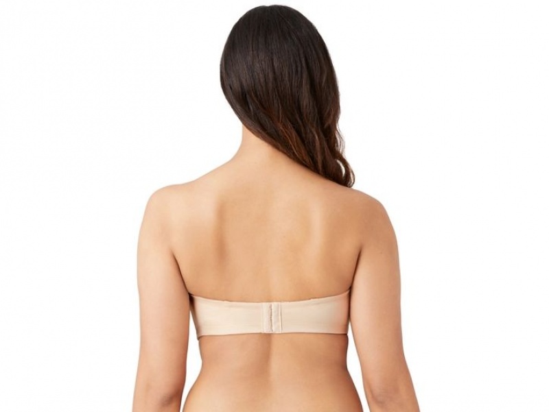 Brown Wacoal Staying Power Wire Free Strapless Bra | RUOCNLS-14