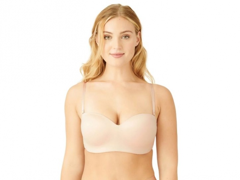 Brown Wacoal Staying Power Wire Free Strapless Bra | RUOCNLS-14