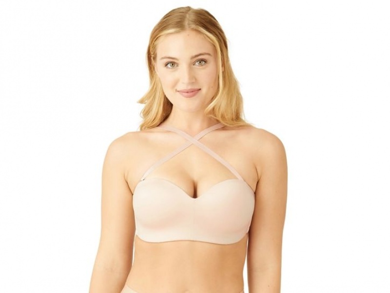 Brown Wacoal Staying Power Wire Free Strapless Bra | RUOCNLS-14