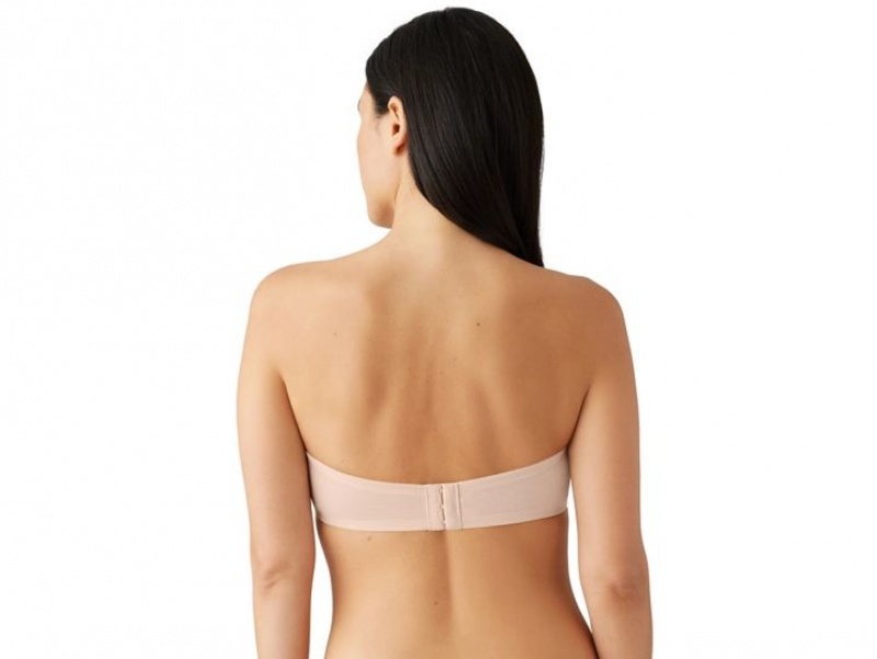 Brown Wacoal Visual Effects Minimizer Strapless Bra | QEIBHWM-42