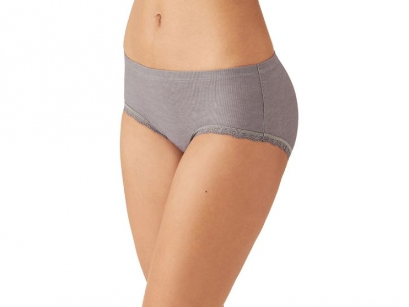 Dark Grey Wacoal b.tempt'd Innocence Hipster Panty | ZYGPLXA-94