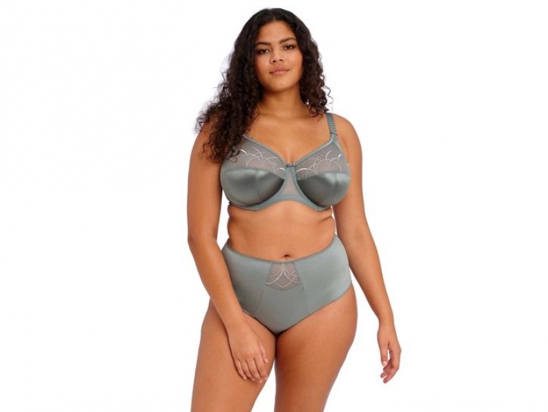 Grey Wacoal Elomi Cate Side Support Underwire Underwear | POIEKMW-41