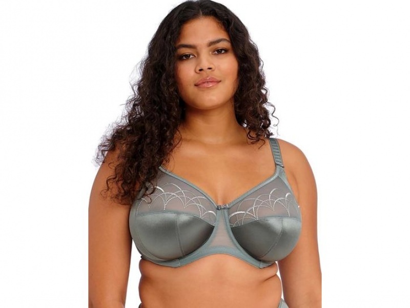 Grey Wacoal Elomi Cate Side Support Underwire Underwear | POIEKMW-41