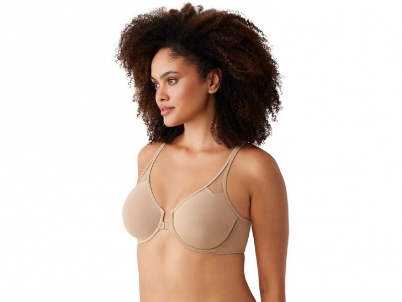 Khaki Wacoal Body by Wacoal Racerback Underwire Underwear | KMPZAUR-97