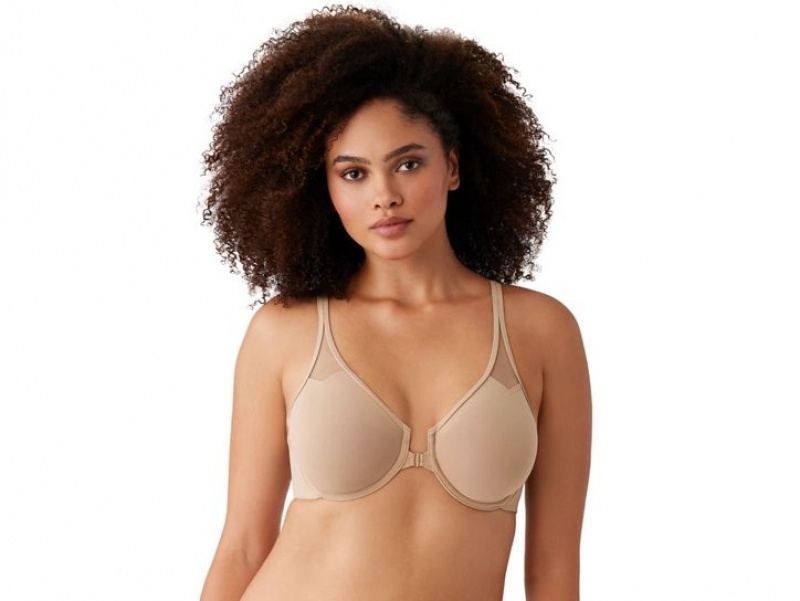 Khaki Wacoal Body by Wacoal Racerback Underwire Underwear | KMPZAUR-97