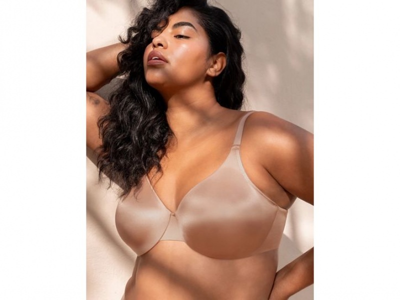 Khaki Wacoal Inner Sheen Underwire Underwear | XEVTAFP-41