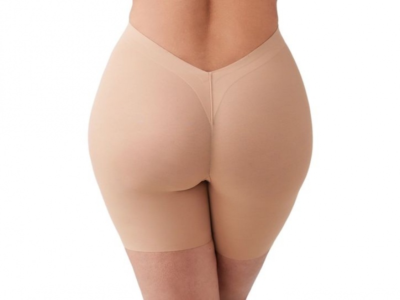 Khaki Wacoal Shape Revelation® Hourglass Thigh Shapewear | SOXUHRN-54