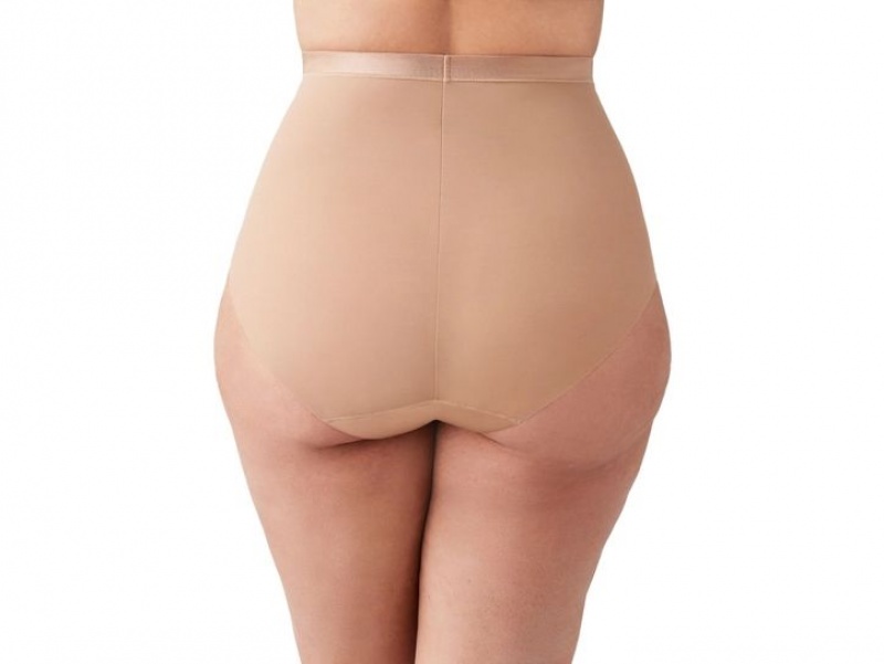 Khaki Wacoal Shape Revelation® Hourglass Shaping Brief | VYZWBJT-59