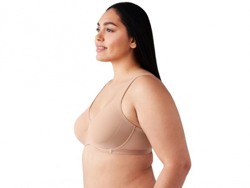 Khaki Wacoal Shape Revelation® Pendulous Underwire Underwear | SLHMGIU-43