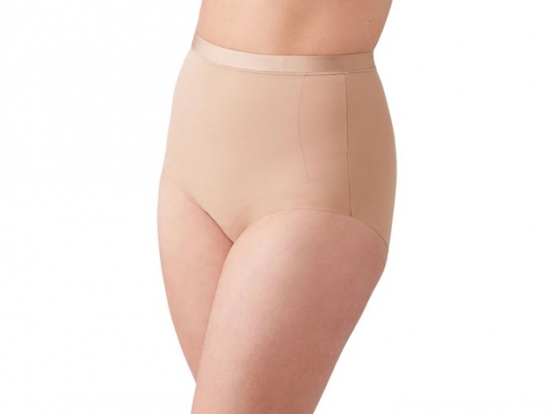 Khaki Wacoal Shape Revelation® Straight Shaping Brief | OWPBIRM-82