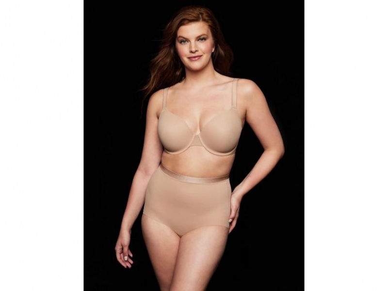 Khaki Wacoal Shape Revelation® Straight Shaping Brief | OWPBIRM-82