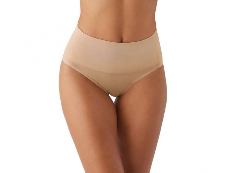 Khaki Wacoal Smooth Series™ Shaping Hi-Cut Brief | WBZSADQ-31