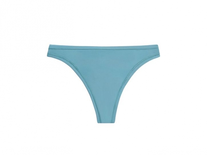 Light Blue Wacoal b.tempt'd Future Foundation Thong | TUXPAJI-81