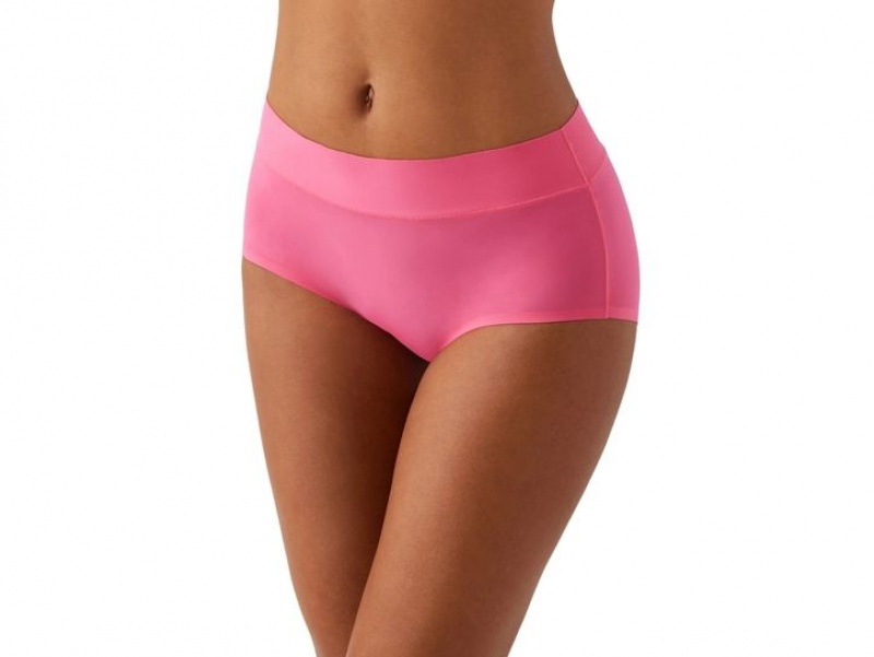 Pink Wacoal At Ease Brief | TWNELGQ-01