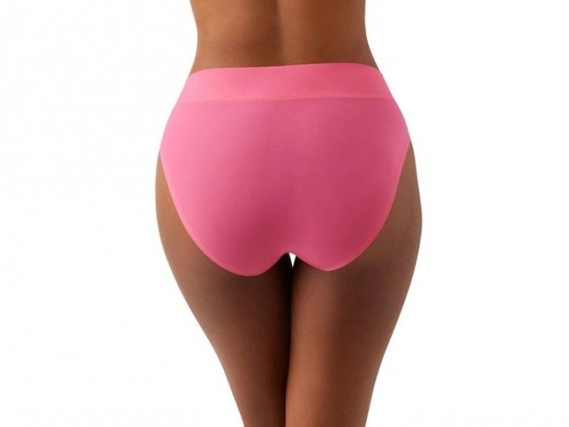 Pink Wacoal At Ease Hi-Cut Brief | TEZSBXK-19