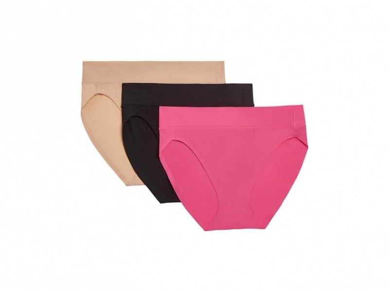 Pink Wacoal At Ease Hi-Cut Brief | TEZSBXK-19