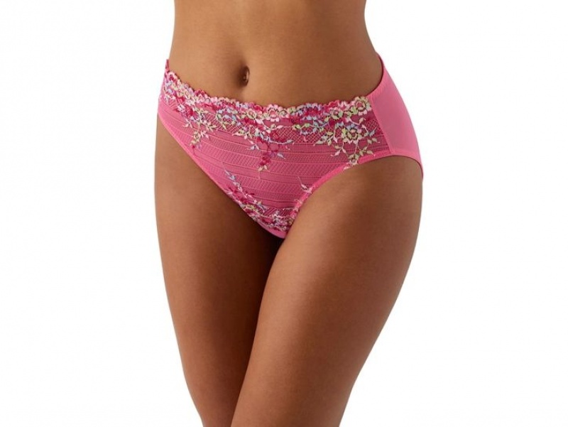 Pink Wacoal Embrace® Hi-Cut Lace | OWFISYH-40