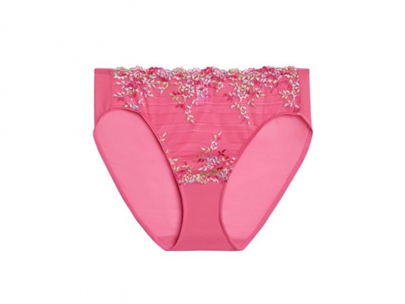 Pink Wacoal Embrace® Hi-Cut Lace | OWFISYH-40