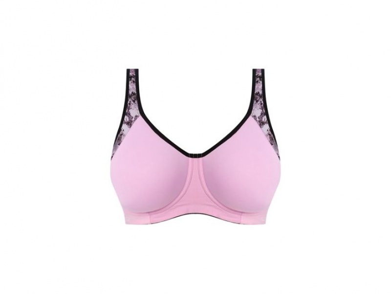 Pink Wacoal Freya Sonic Underwire Spacer Sports Bra | ZCSBFYN-08