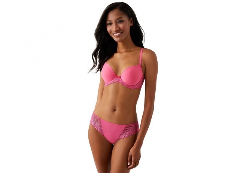 Pink Wacoal La Femme Bikinis | RJNFDLG-17