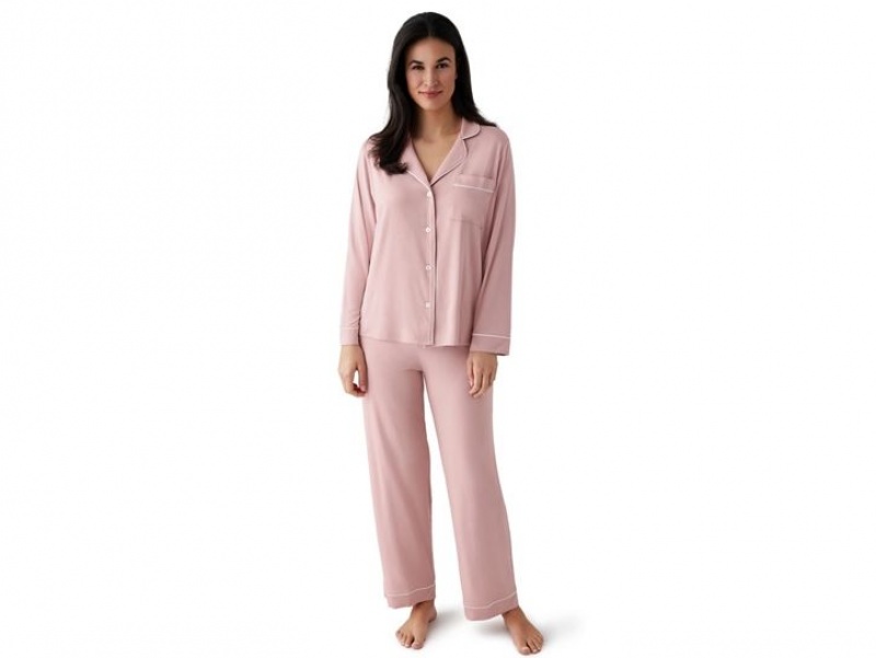 Pink Wacoal Lease to Lounge Pajama Set Bodysuit | MLITOPD-85