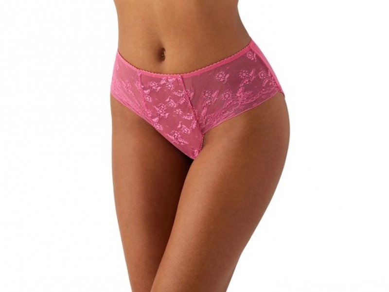 Pink Wacoal Lifted In Luxury Hipster Panty | ENKZULP-67