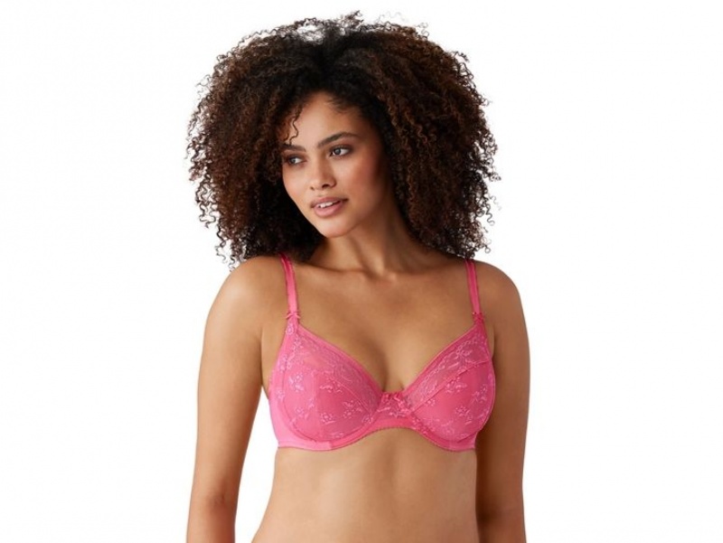 Pink Wacoal Lifted In Luxury Underwire Underwear | IFBPMGU-68