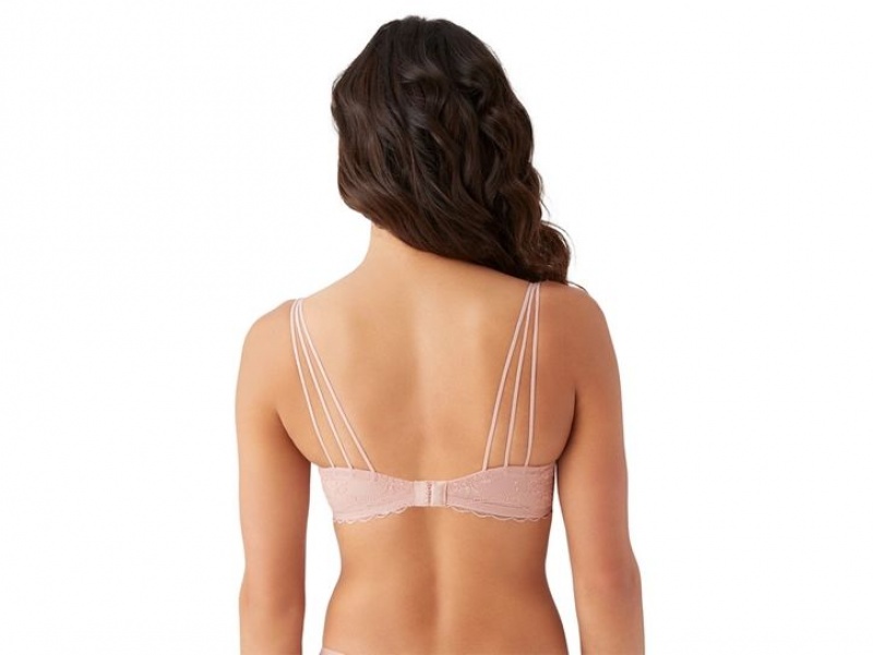 Pink Wacoal b.tempt'd No Strings Attached Contour Underwear | PGMSEJK-56